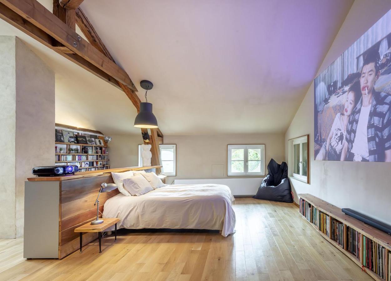 Ancienne Fabrique De Soie A La Galiciere Bed & Breakfast Chatte Bagian luar foto
