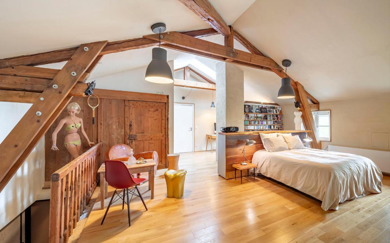 Ancienne Fabrique De Soie A La Galiciere Bed & Breakfast Chatte Bagian luar foto